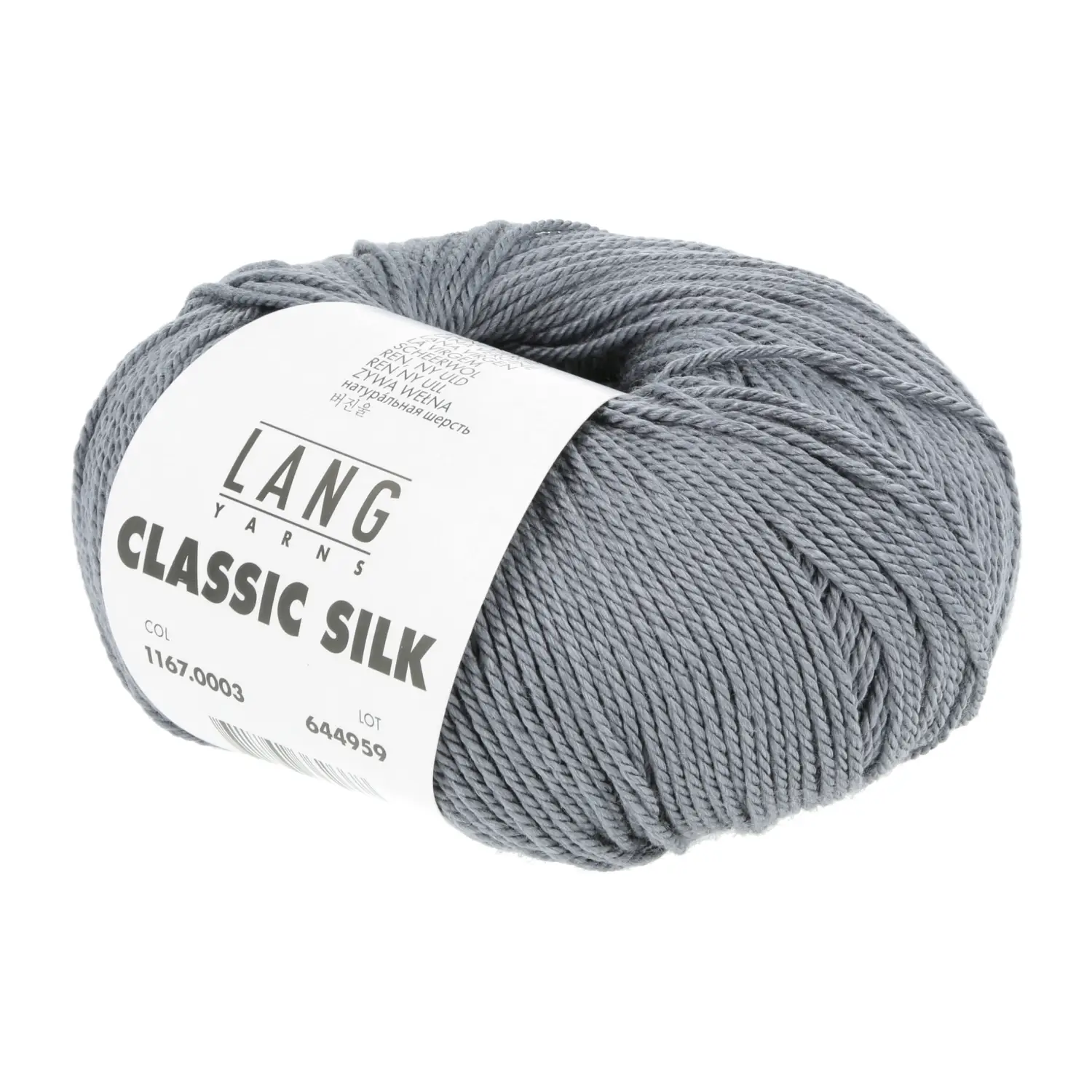 CLASSIC SILK - 0003 Light Grey - Lang Yarns