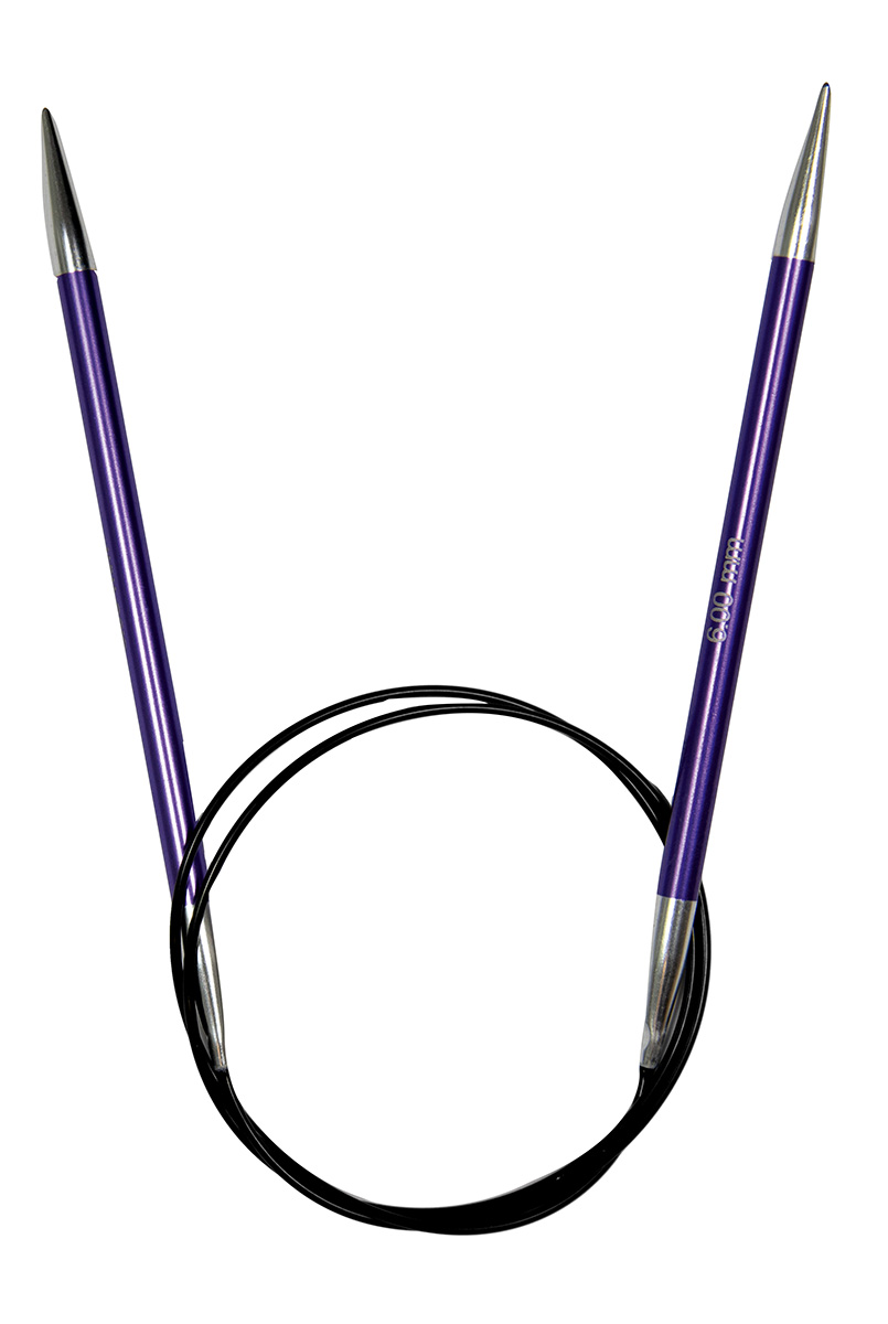 Aluminium Rundstricknadel 2 Mm, 80 Cm Lang – Profi-Qualität Für Leichtes Stricken