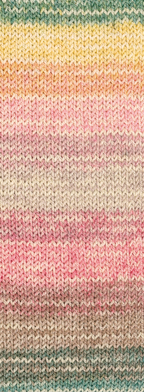 2564 Moosgrün/Pastellgelb/Zartorange/Pink/Graurot/Beige/Taupe/Graugrün
