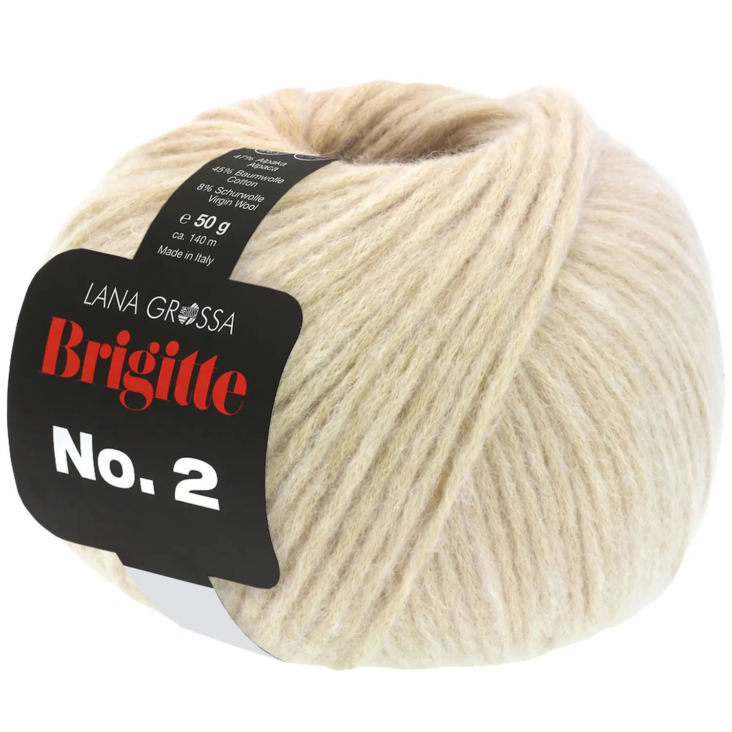 BRIGITTE No. 2 - 047 hellbeige - Lana Grossa