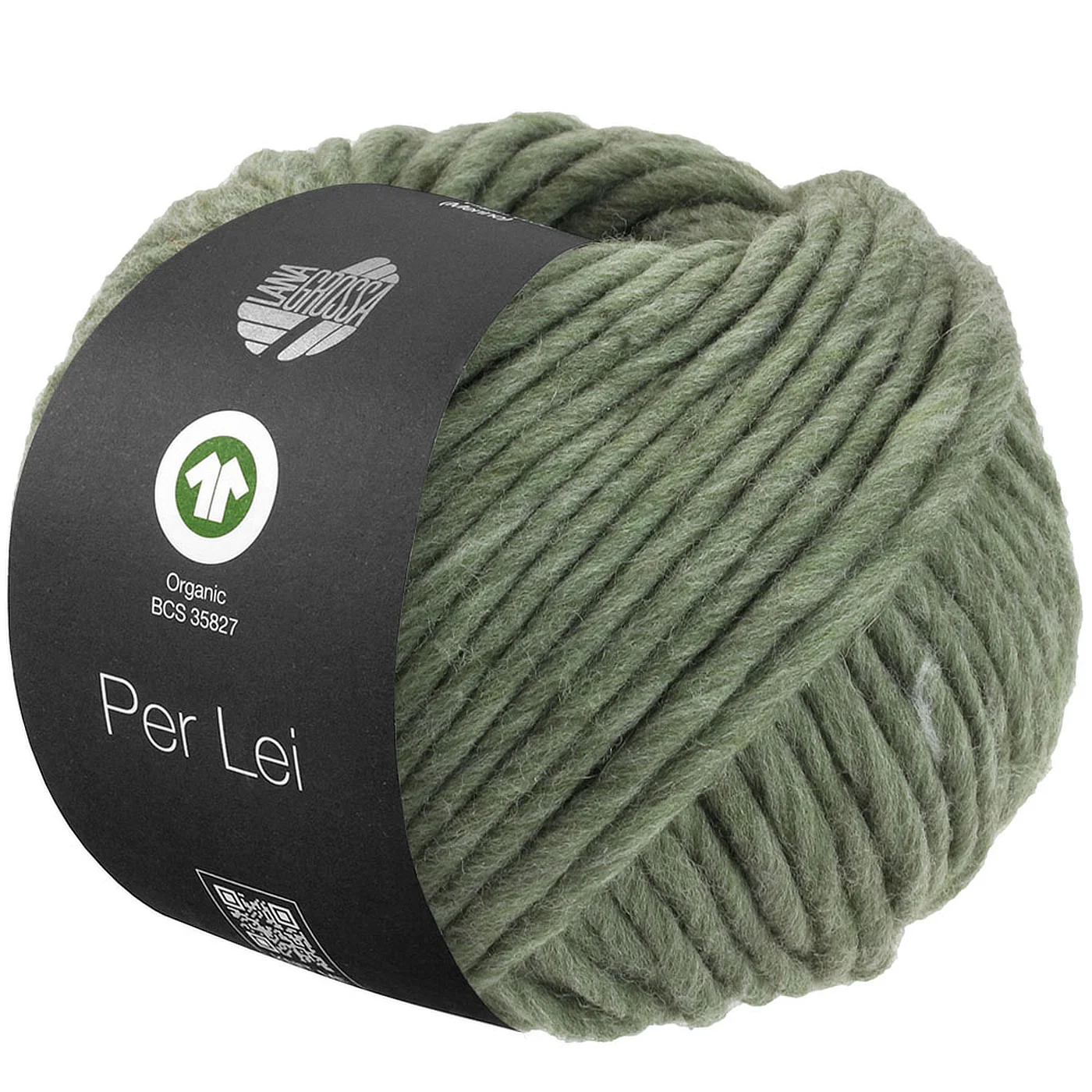 Wolle, Samtig, Grün, Garnball, Organic