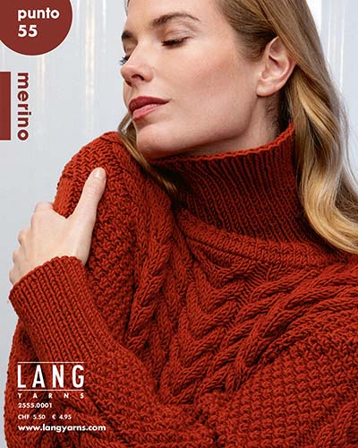 Punto 55 "MERINO'S" (English Edition) - Lang Yarns