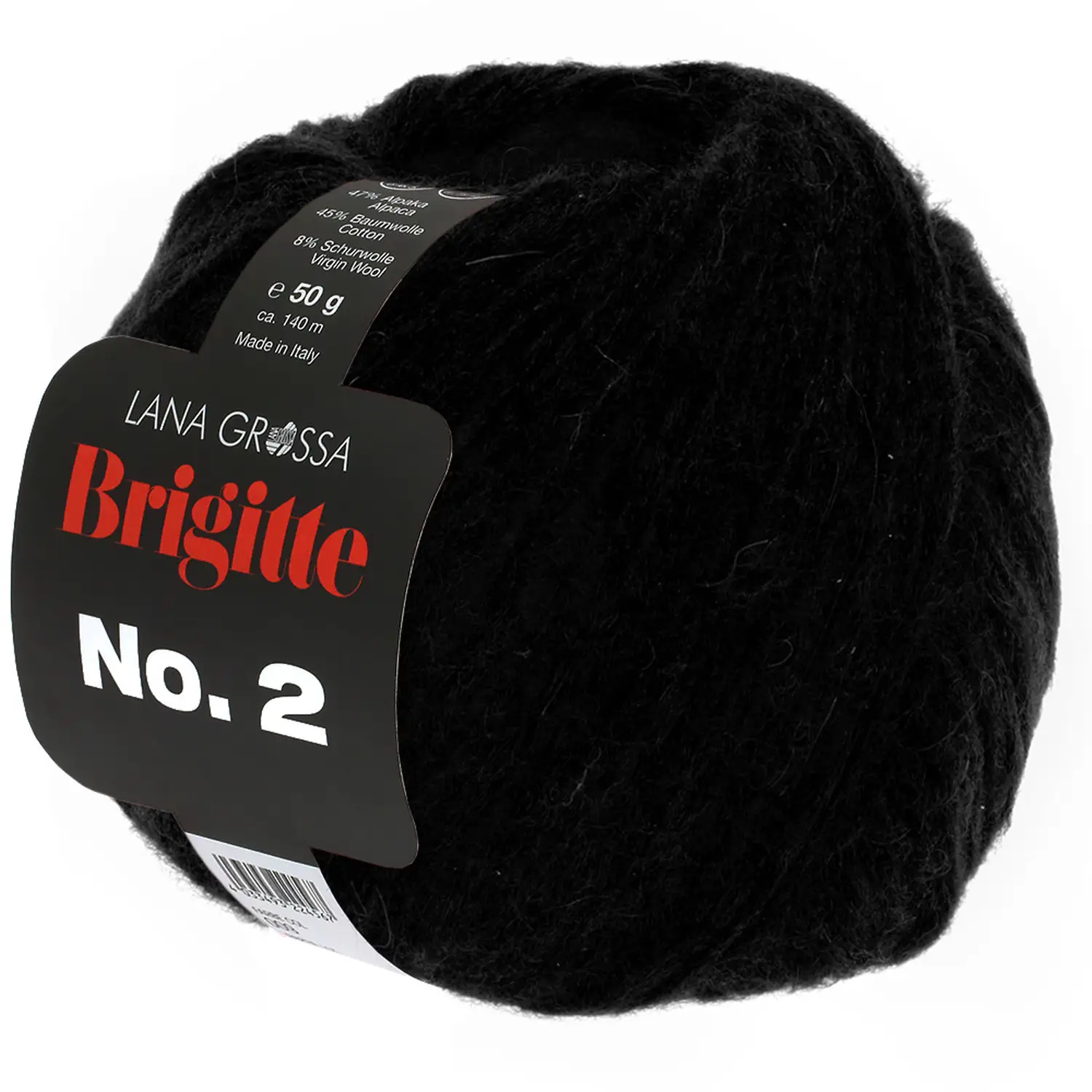 BRIGITTE No. 2 - 036 schwarz - Lana Grossa
