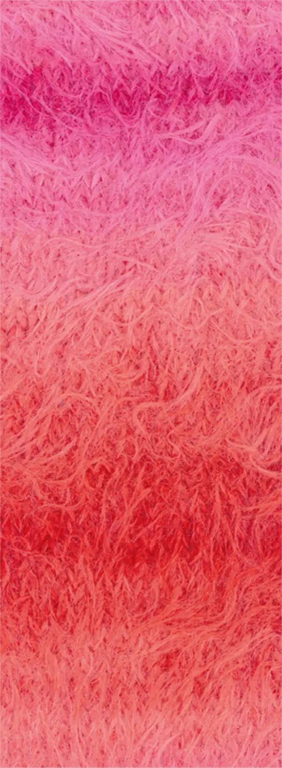 106 Rosa/Pink/Lachs/Koralle//Rot
