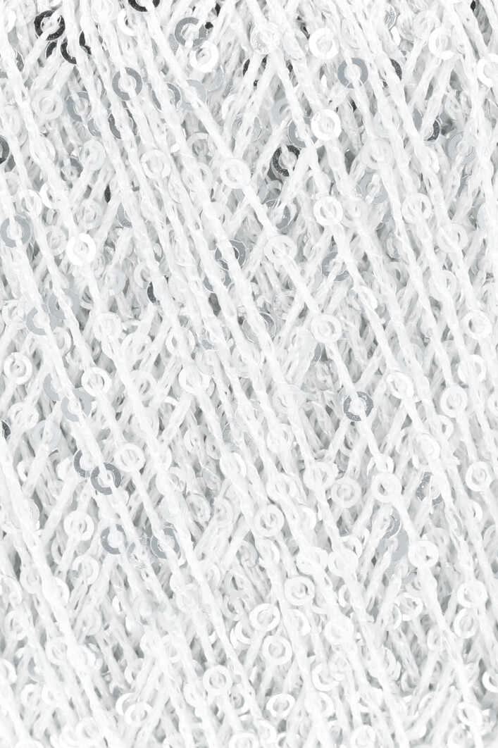 PAILLETTES - 0001 white/silber - Lang Yarns
